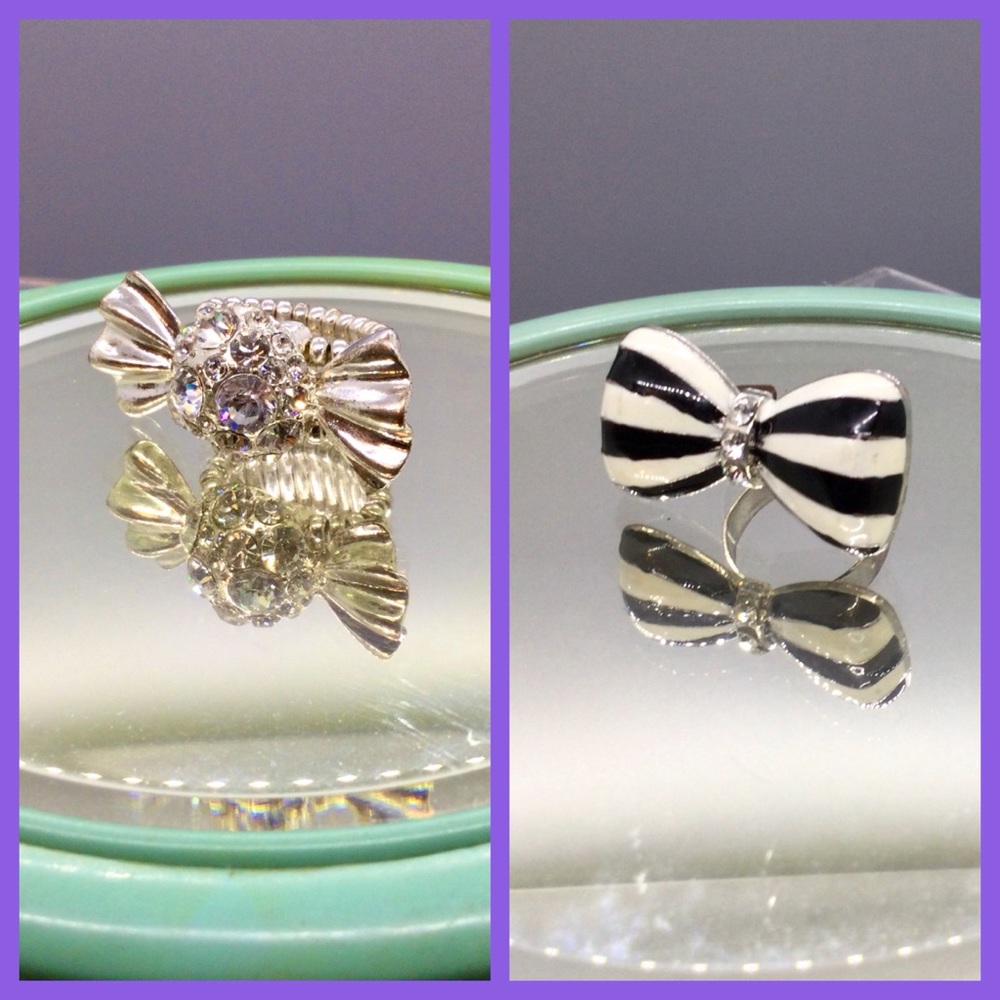 2 Bow Rings - Picture 4 of 4